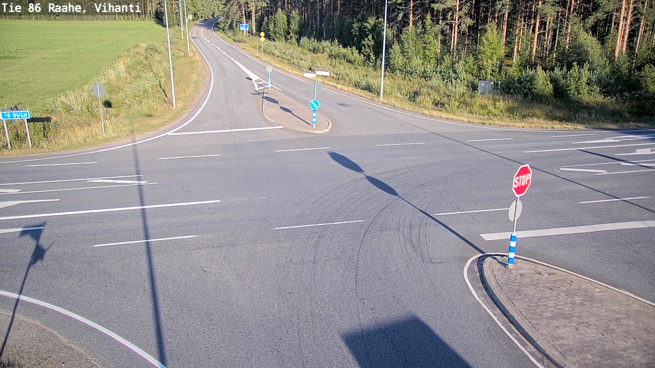 Kelikamerat Kuva Tie 86 Raahe, Vihanti, Raahe, Pohjois-Pohjanmaa