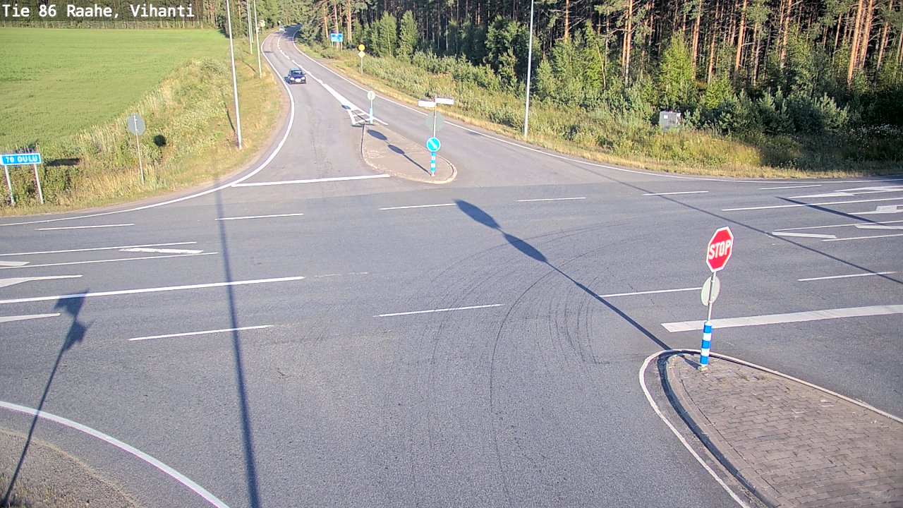 Kelikamerat Kuva Tie 86 Raahe, Vihanti, Raahe, Pohjois-Pohjanmaa