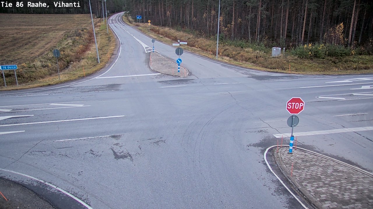 Kelikamerat Kuva Tie 86 Raahe, Vihanti, Raahe, Pohjois-Pohjanmaa