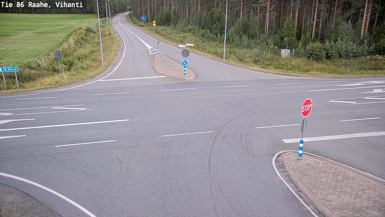 Kelikamerat Kuva Tie 86 Raahe, Vihanti, Raahe, Pohjois-Pohjanmaa