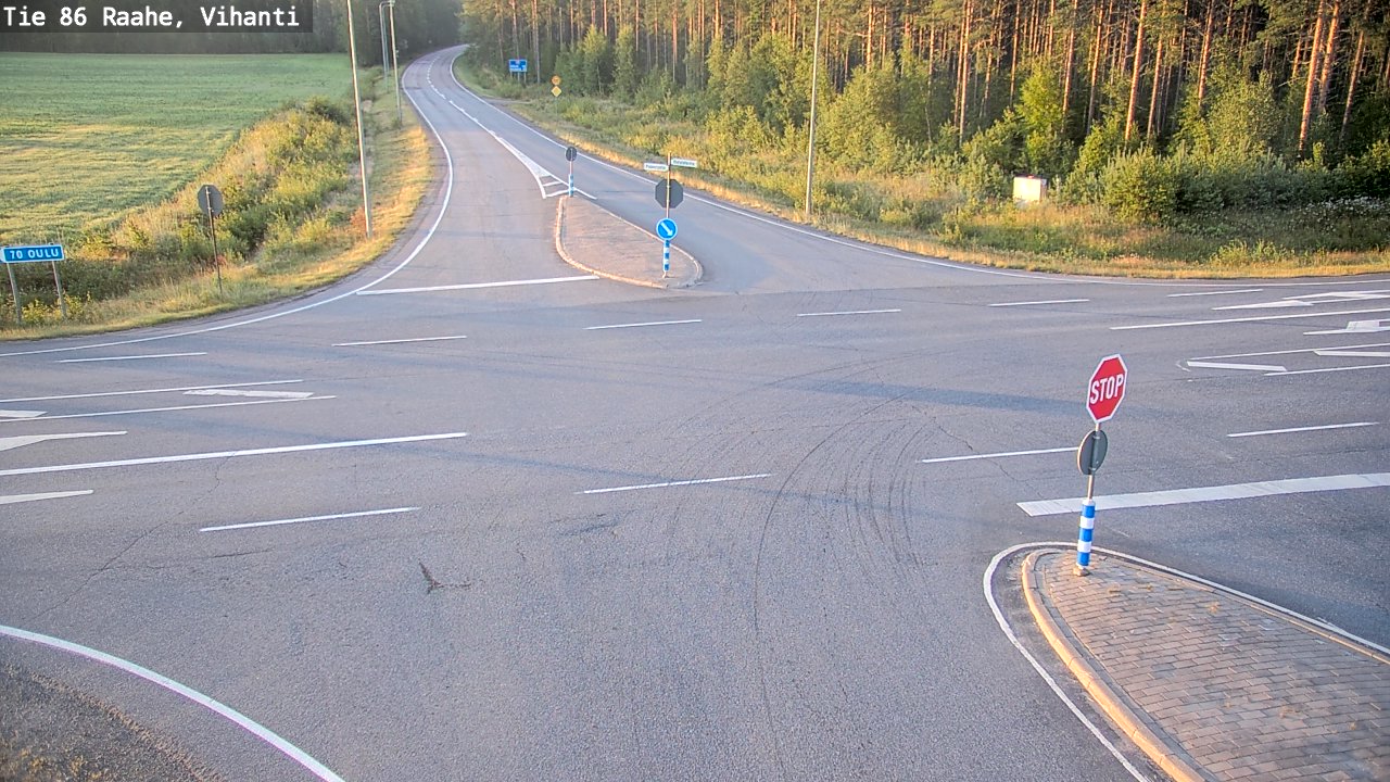 Kelikamerat Kuva Tie 86 Raahe, Vihanti, Raahe, Pohjois-Pohjanmaa
