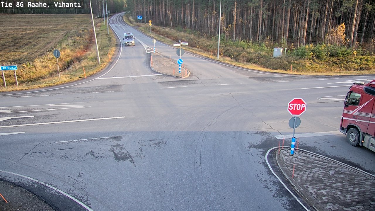 Kelikamerat Kuva Tie 86 Raahe, Vihanti, Raahe, Pohjois-Pohjanmaa