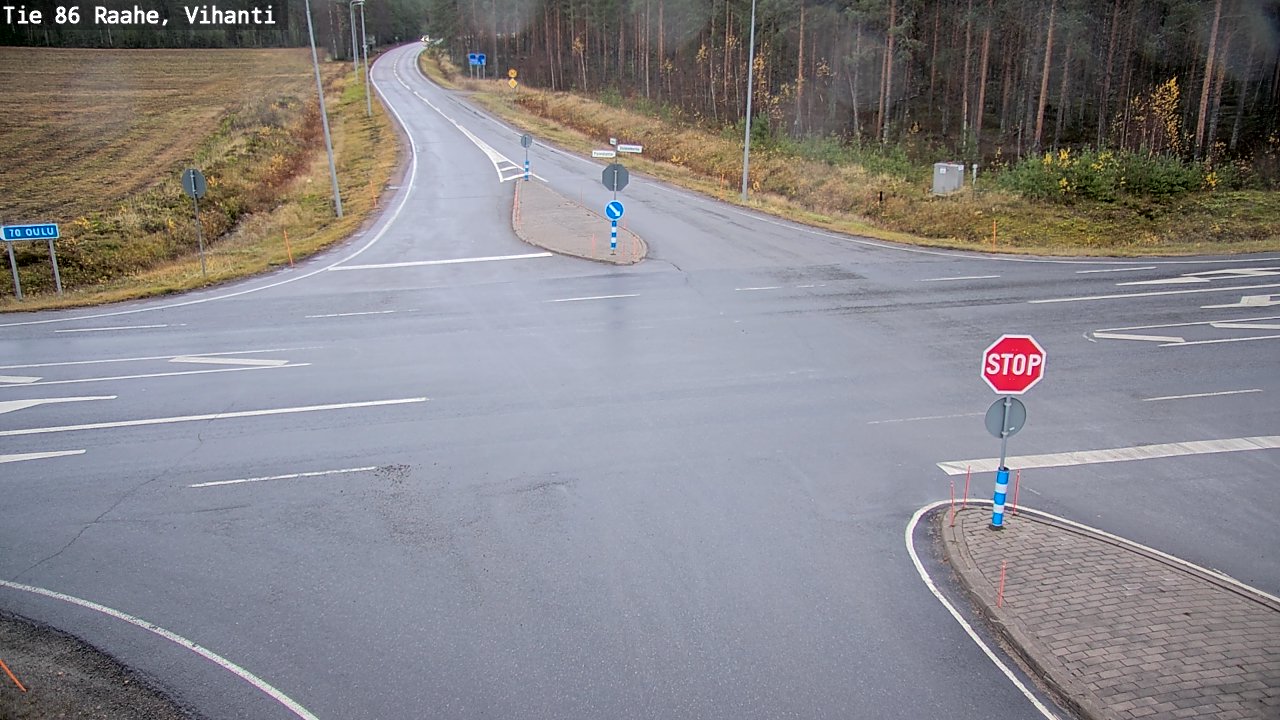 Kelikamerat Kuva Tie 86 Raahe, Vihanti, Raahe, Pohjois-Pohjanmaa