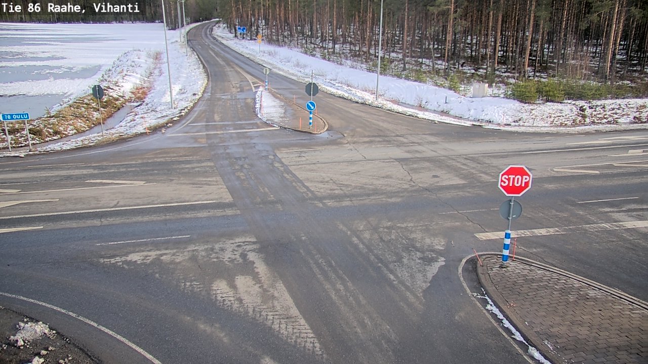Kelikamerat Kuva Tie 86 Raahe, Vihanti, Raahe, Pohjois-Pohjanmaa