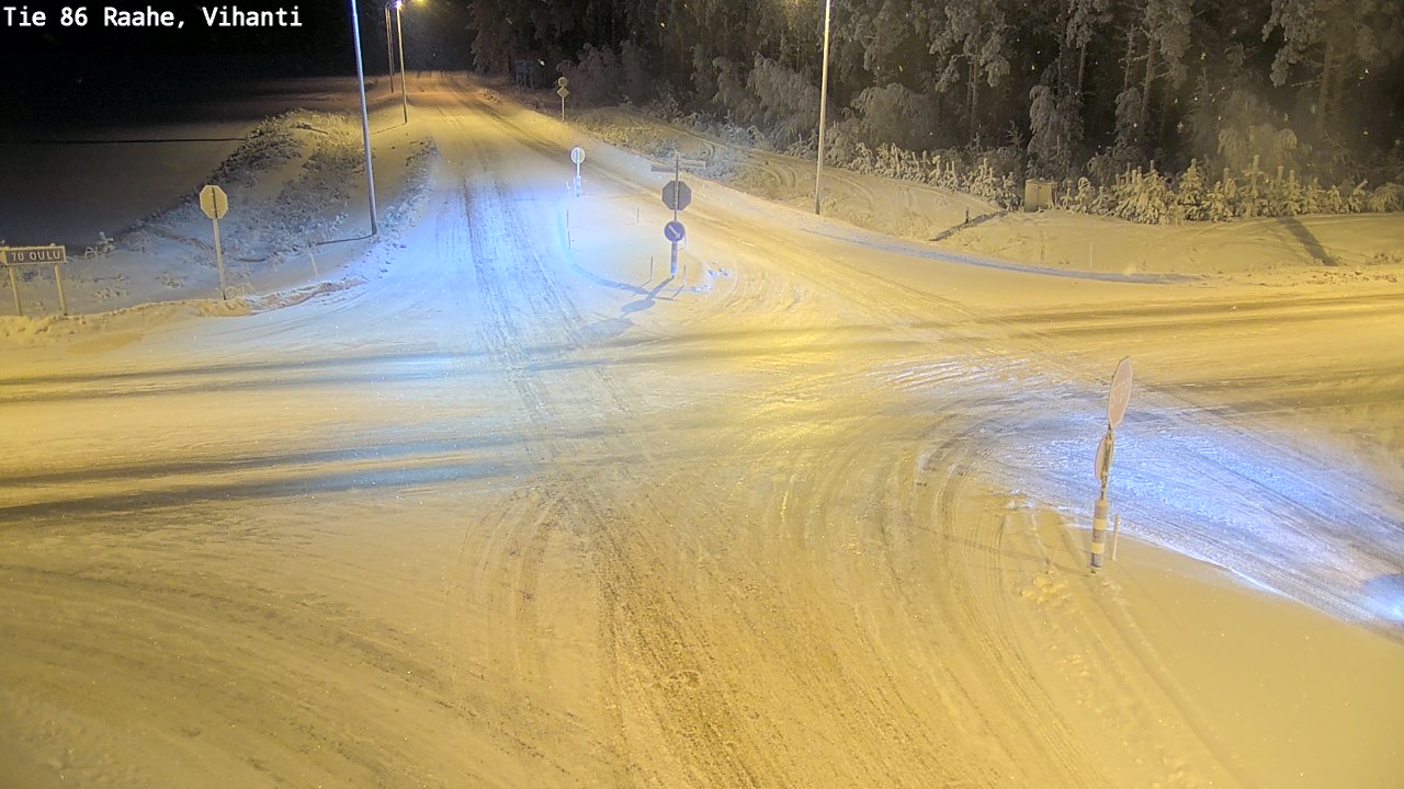 Kelikamerat Kuva Tie 86 Raahe, Vihanti, Raahe, Pohjois-Pohjanmaa