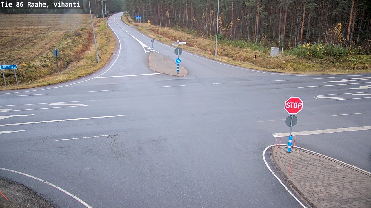 Kelikamerat Kuva Tie 86 Raahe, Vihanti, Raahe, Pohjois-Pohjanmaa