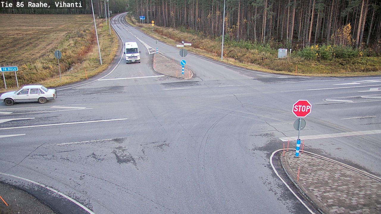 Kelikamerat Kuva Tie 86 Raahe, Vihanti, Raahe, Pohjois-Pohjanmaa