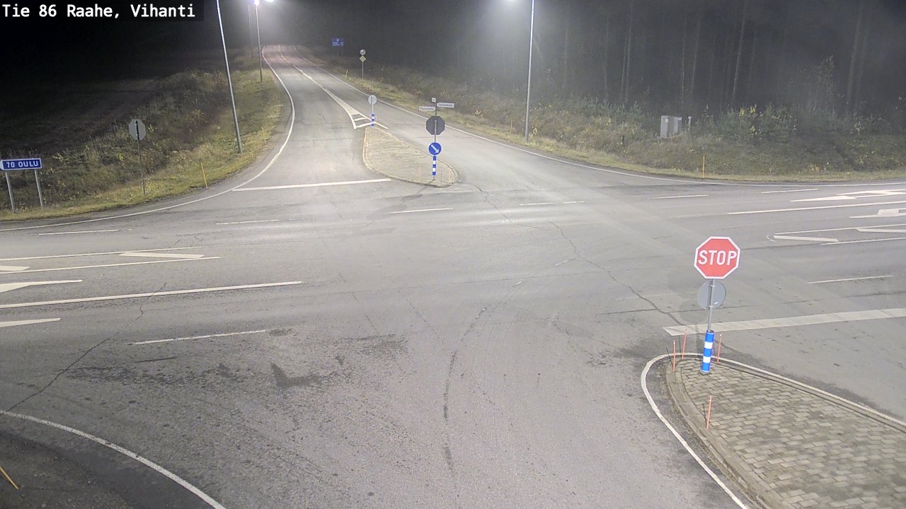 Kelikamerat Kuva Tie 86 Raahe, Vihanti, Raahe, Pohjois-Pohjanmaa