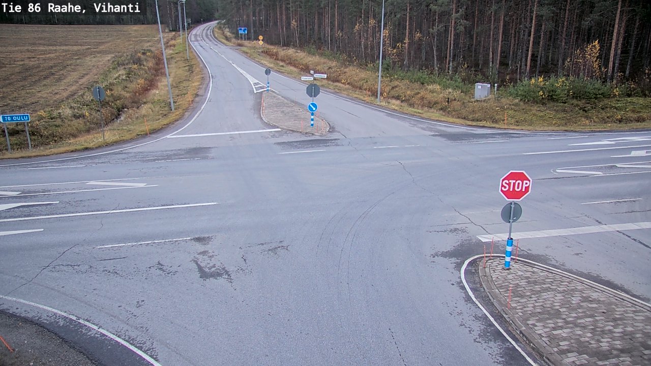 Kelikamerat Kuva Tie 86 Raahe, Vihanti, Raahe, Pohjois-Pohjanmaa