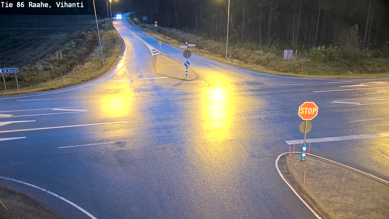 Kelikamerat Kuva Tie 86 Raahe, Vihanti, Raahe, Pohjois-Pohjanmaa