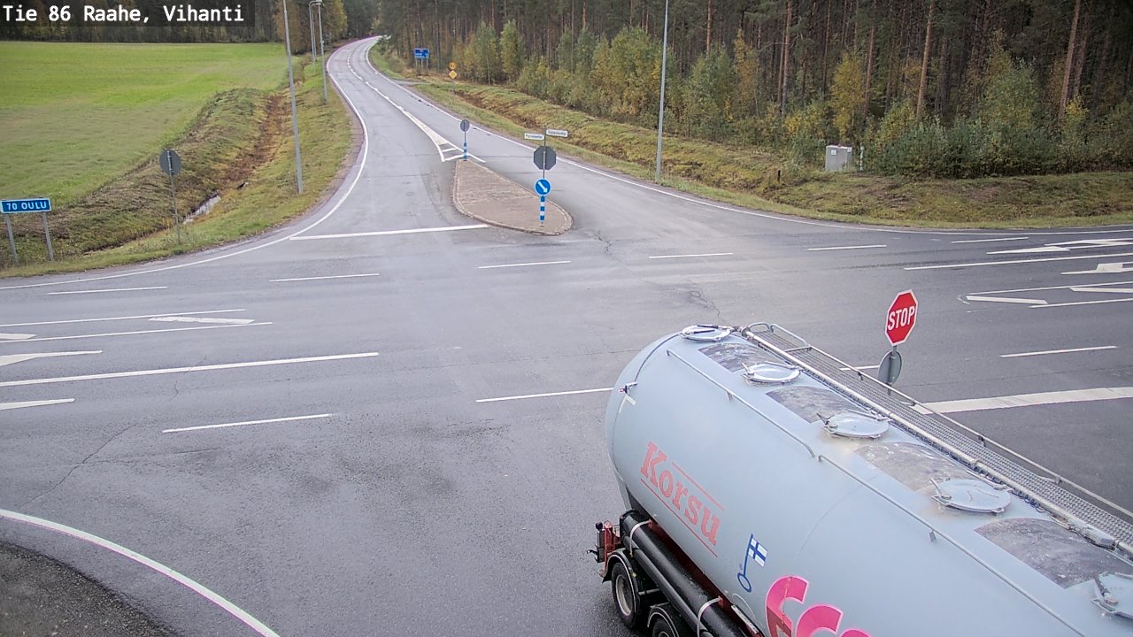 Kelikamerat Kuva Tie 86 Raahe, Vihanti, Raahe, Pohjois-Pohjanmaa