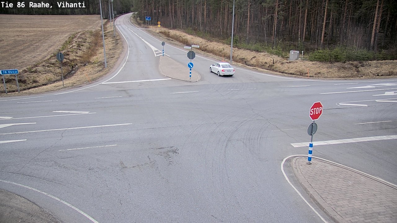 Kelikamerat Kuva Tie 86 Raahe, Vihanti, Raahe, Pohjois-Pohjanmaa