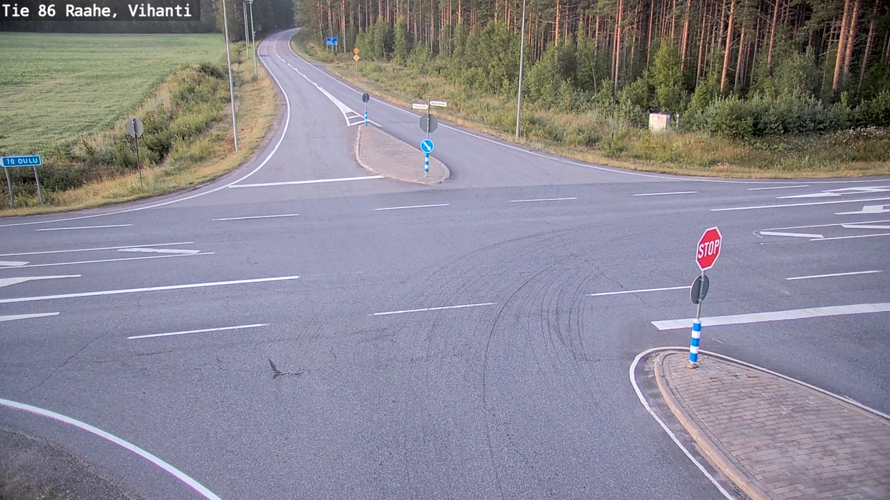 Kelikamerat Kuva Tie 86 Raahe, Vihanti, Raahe, Pohjois-Pohjanmaa