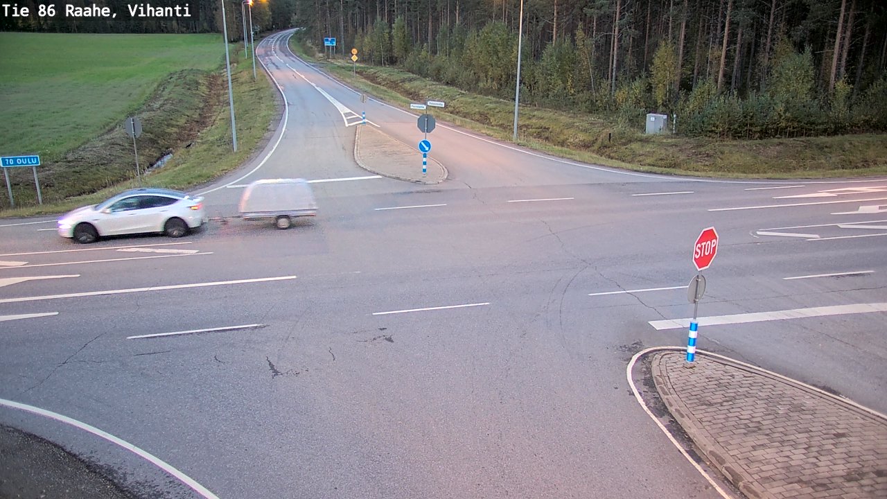 Kelikamerat Kuva Tie 86 Raahe, Vihanti, Raahe, Pohjois-Pohjanmaa