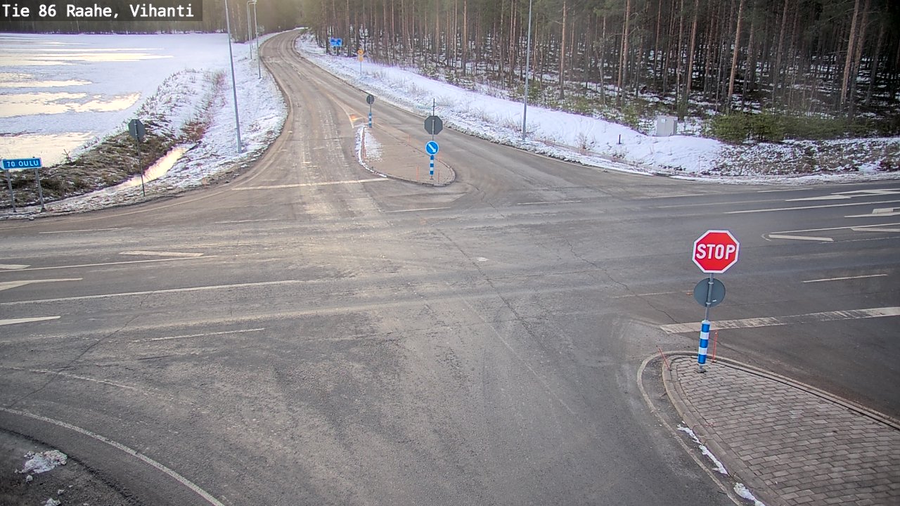 Kelikamerat Kuva Tie 86 Raahe, Vihanti, Raahe, Pohjois-Pohjanmaa