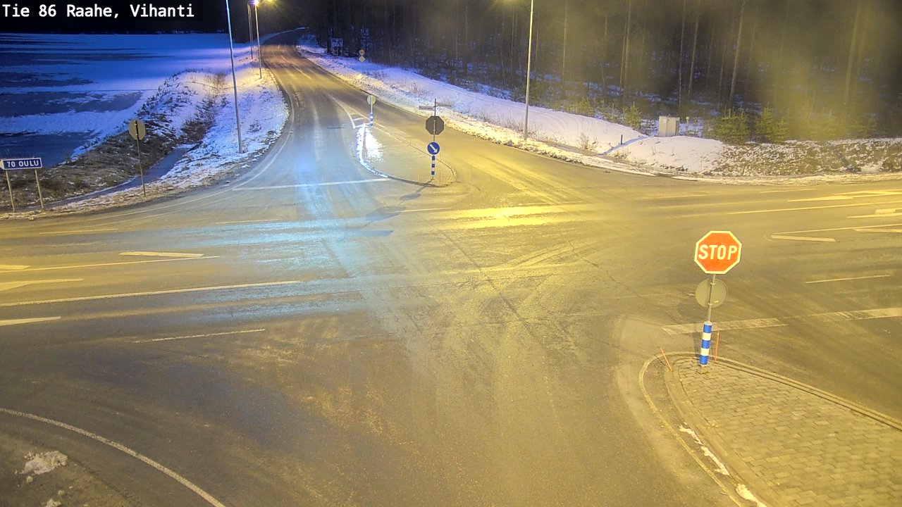 Kelikamerat Kuva Tie 86 Raahe, Vihanti, Raahe, Pohjois-Pohjanmaa