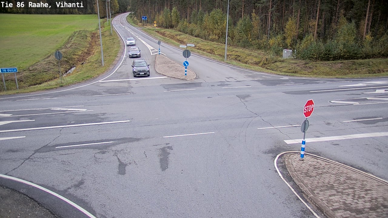 Kelikamerat Kuva Tie 86 Raahe, Vihanti, Raahe, Pohjois-Pohjanmaa