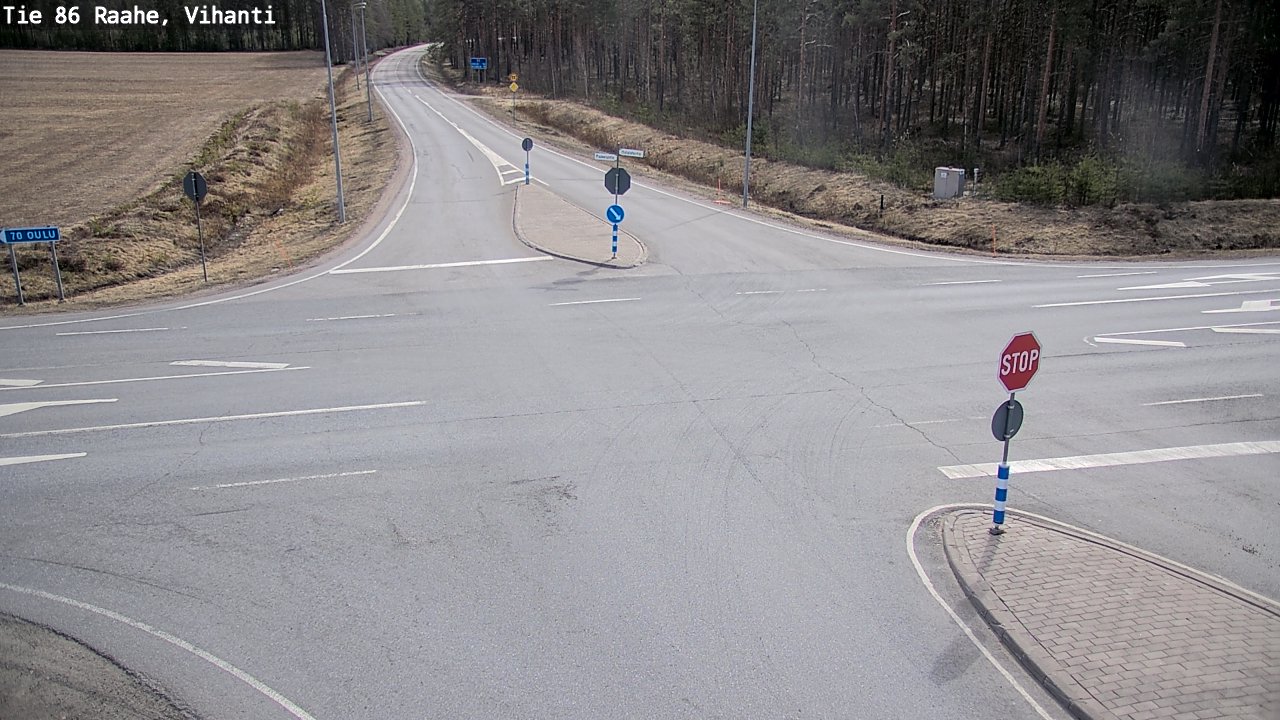 Kelikamerat Kuva Tie 86 Raahe, Vihanti, Raahe, Pohjois-Pohjanmaa