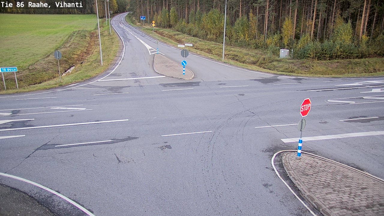 Kelikamerat Kuva Tie 86 Raahe, Vihanti, Raahe, Pohjois-Pohjanmaa