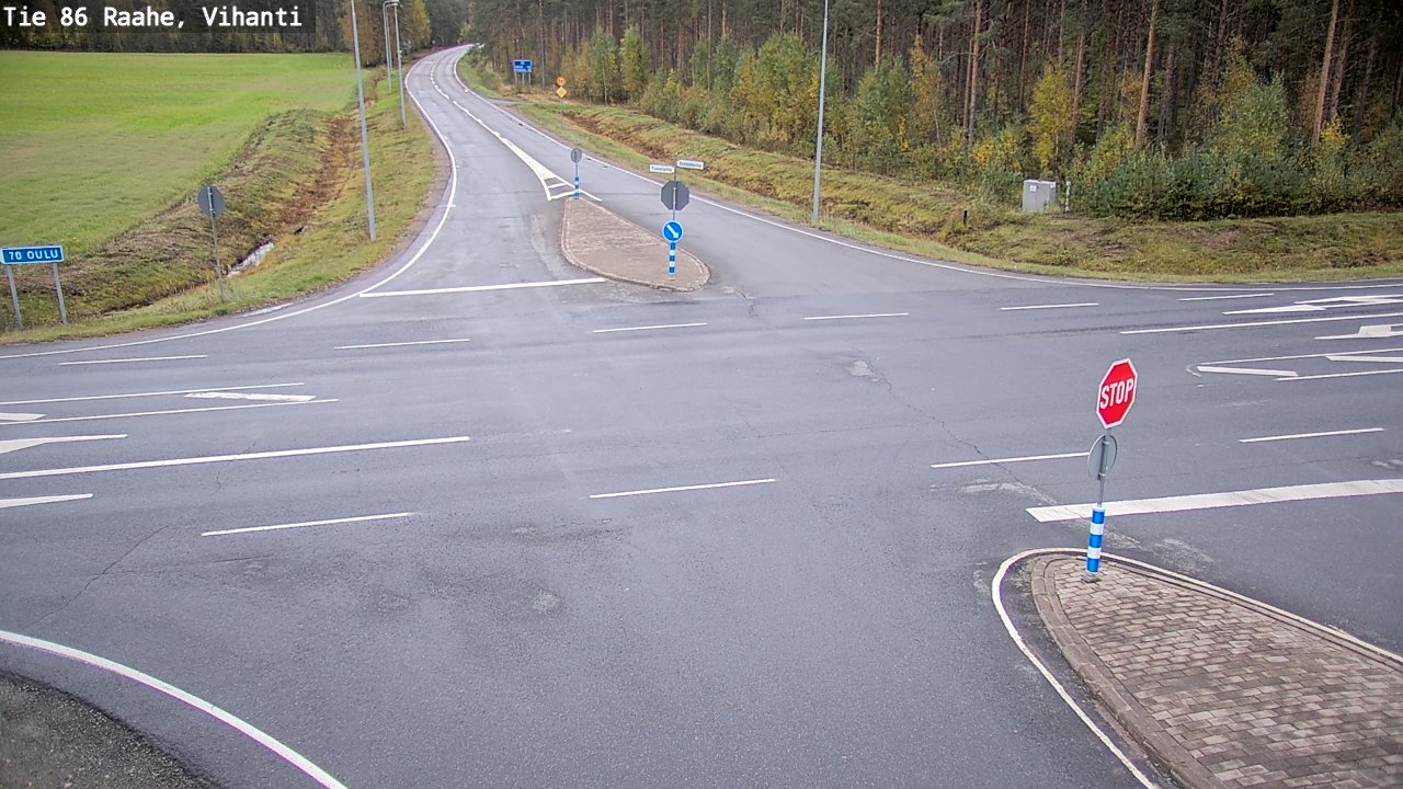 Kelikamerat Kuva Tie 86 Raahe, Vihanti, Raahe, Pohjois-Pohjanmaa