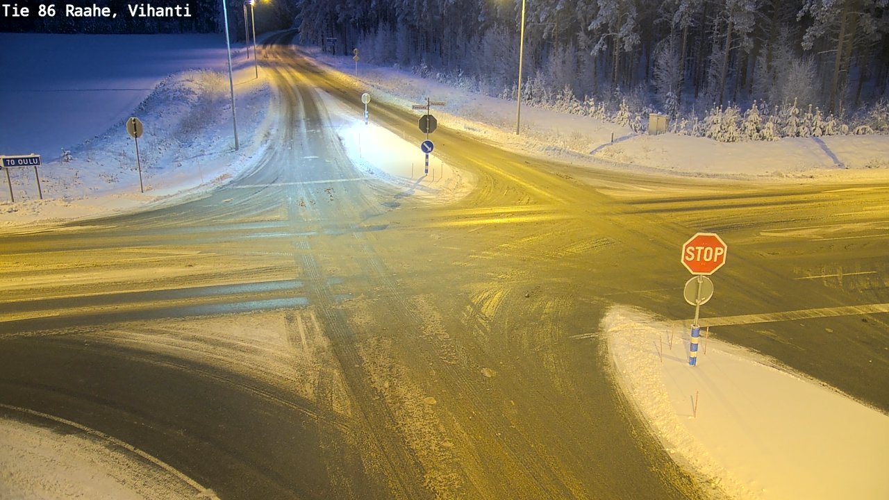 Kelikamerat Kuva Tie 86 Raahe, Vihanti, Raahe, Pohjois-Pohjanmaa