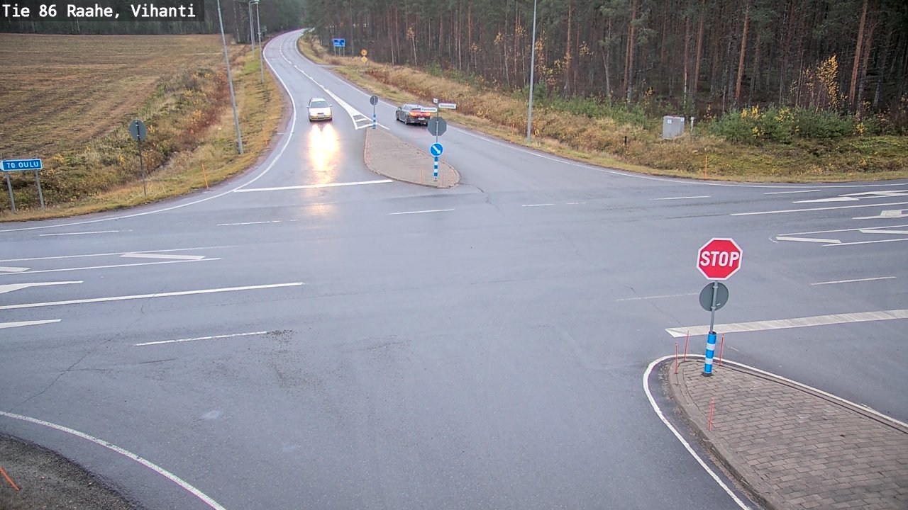 Kelikamerat Kuva Tie 86 Raahe, Vihanti, Raahe, Pohjois-Pohjanmaa