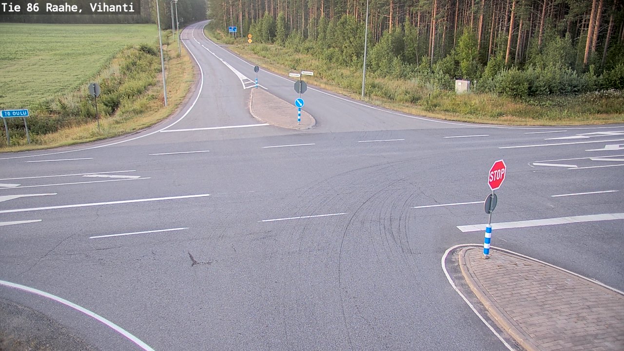 Kelikamerat Kuva Tie 86 Raahe, Vihanti, Raahe, Pohjois-Pohjanmaa