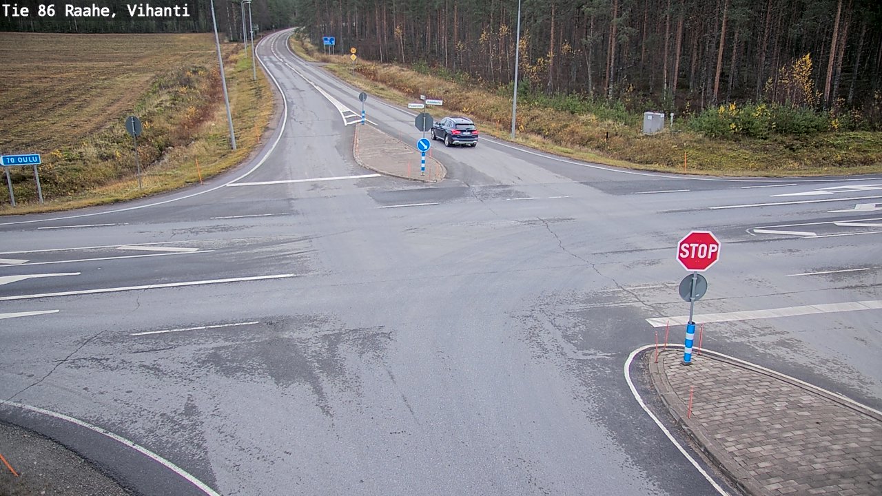 Kelikamerat Kuva Tie 86 Raahe, Vihanti, Raahe, Pohjois-Pohjanmaa