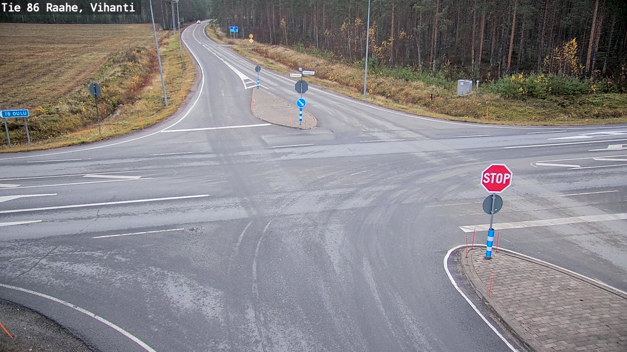 Kelikamerat Kuva Tie 86 Raahe, Vihanti, Raahe, Pohjois-Pohjanmaa