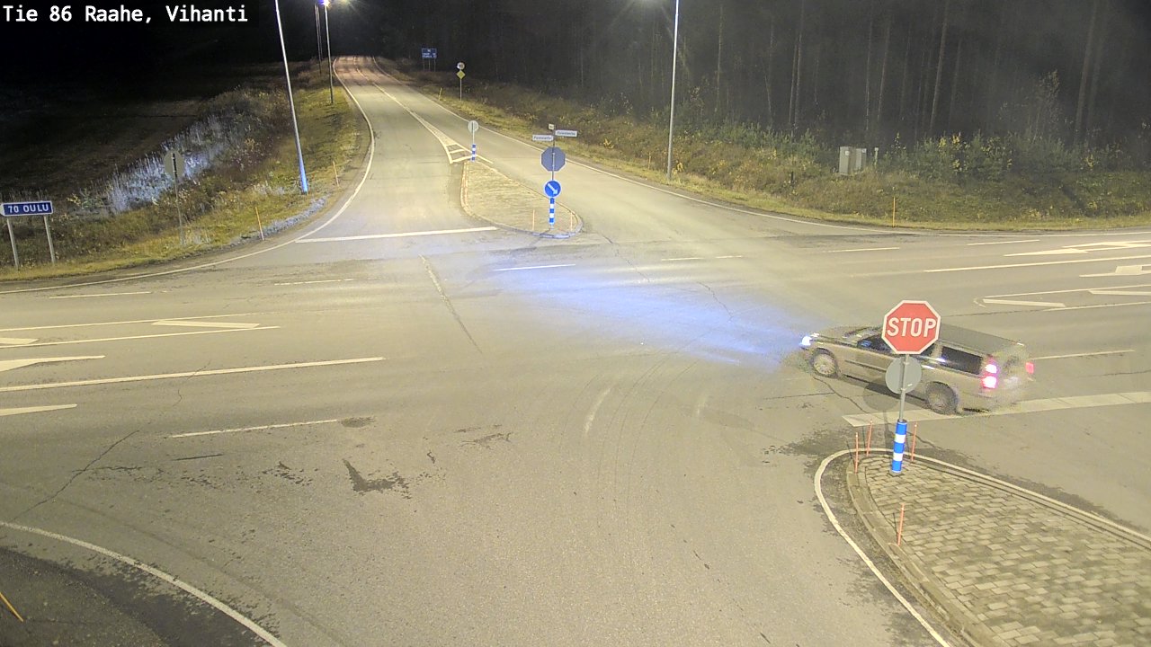 Kelikamerat Kuva Tie 86 Raahe, Vihanti, Raahe, Pohjois-Pohjanmaa