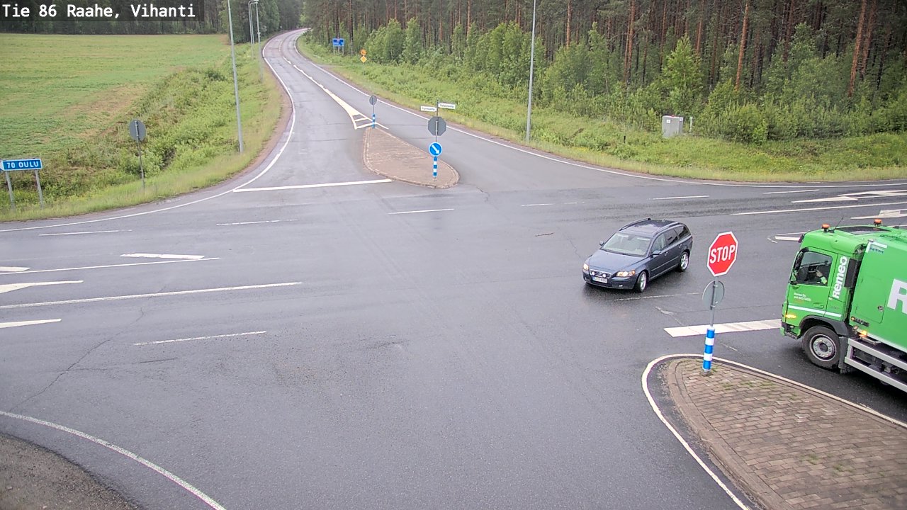 Kelikamerat Kuva Tie 86 Raahe, Vihanti, Raahe, Pohjois-Pohjanmaa