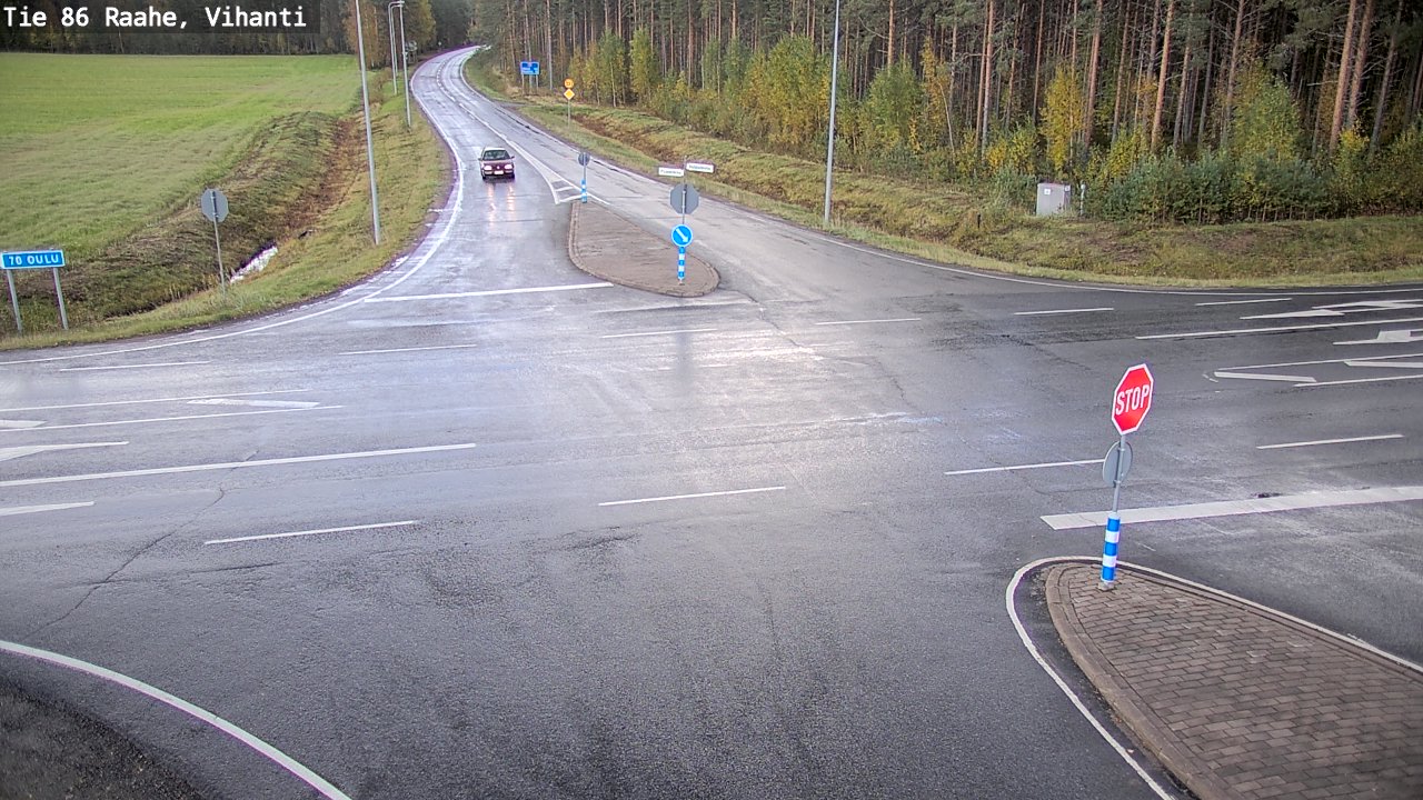Kelikamerat Kuva Tie 86 Raahe, Vihanti, Raahe, Pohjois-Pohjanmaa