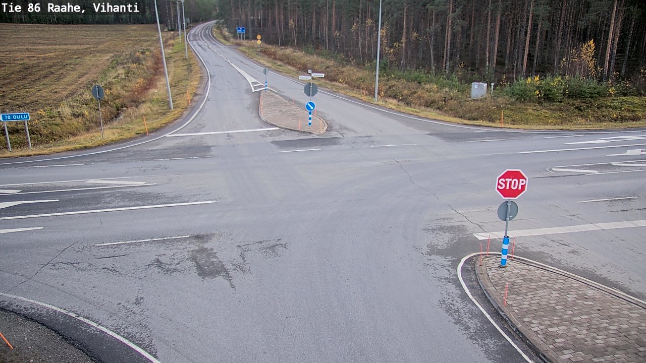 Kelikamerat Kuva Tie 86 Raahe, Vihanti, Raahe, Pohjois-Pohjanmaa