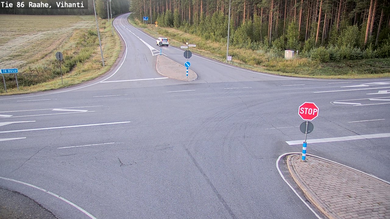 Kelikamerat Kuva Tie 86 Raahe, Vihanti, Raahe, Pohjois-Pohjanmaa