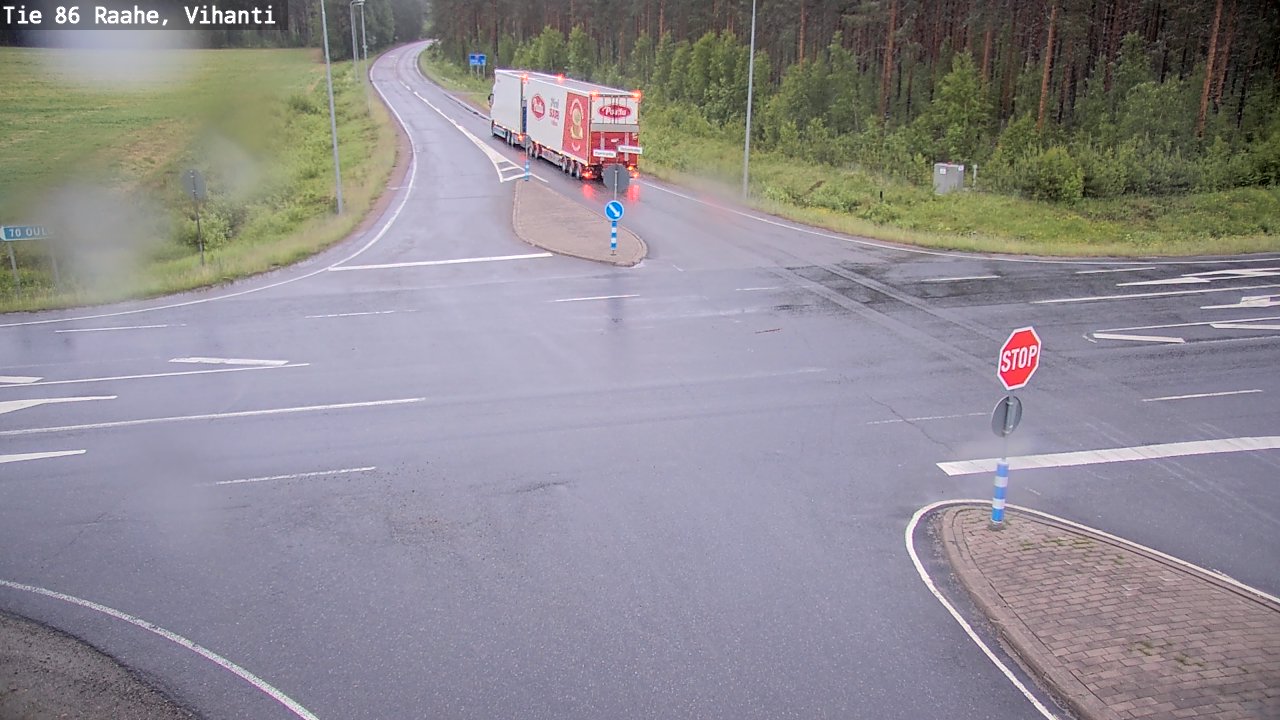 Kelikamerat Kuva Tie 86 Raahe, Vihanti, Raahe, Pohjois-Pohjanmaa