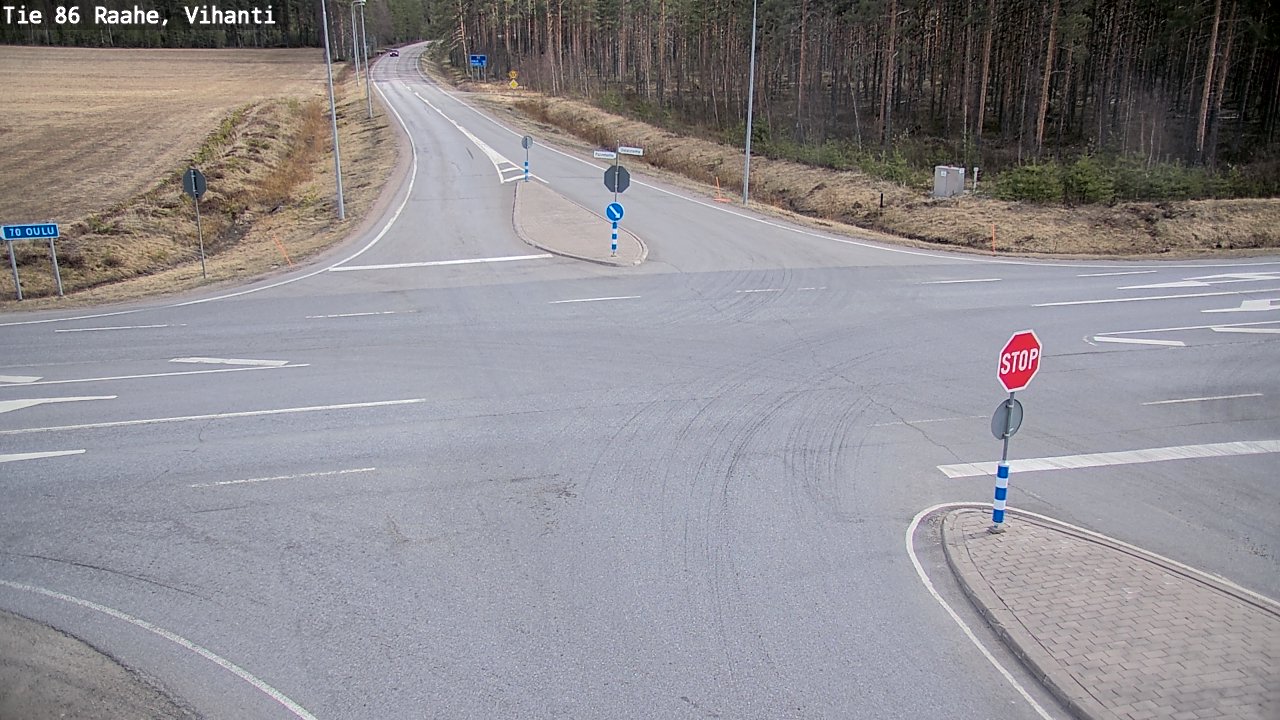 Kelikamerat Kuva Tie 86 Raahe, Vihanti, Raahe, Pohjois-Pohjanmaa