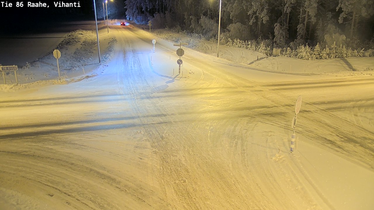Kelikamerat Kuva Tie 86 Raahe, Vihanti, Raahe, Pohjois-Pohjanmaa