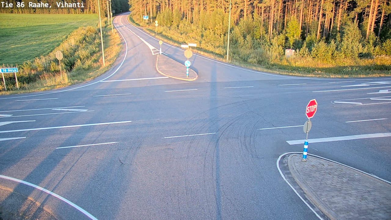 Kelikamerat Kuva Tie 86 Raahe, Vihanti, Raahe, Pohjois-Pohjanmaa