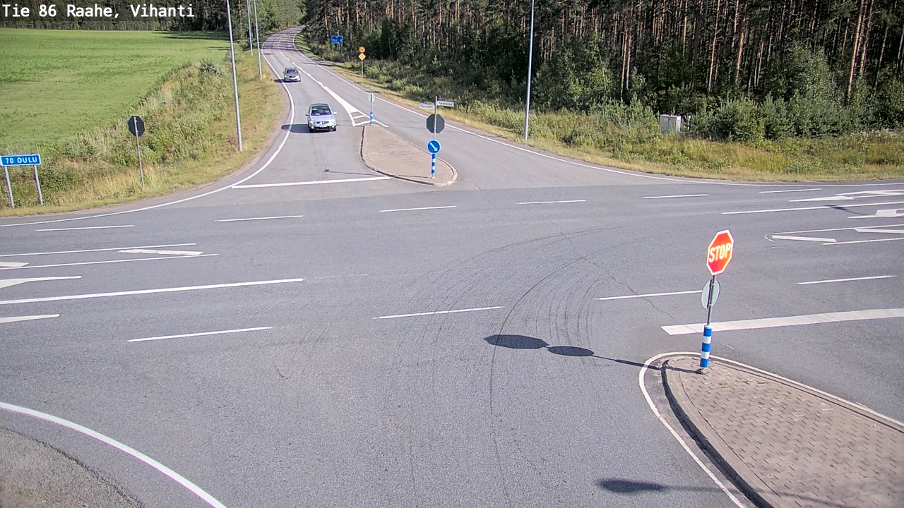Kelikamerat Kuva Tie 86 Raahe, Vihanti, Raahe, Pohjois-Pohjanmaa