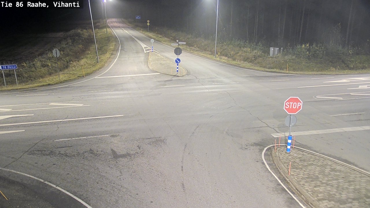 Kelikamerat Kuva Tie 86 Raahe, Vihanti, Raahe, Pohjois-Pohjanmaa