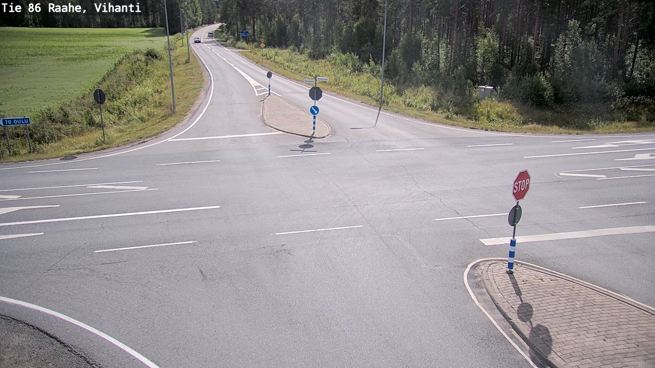 Kelikamerat Kuva Tie 86 Raahe, Vihanti, Raahe, Pohjois-Pohjanmaa