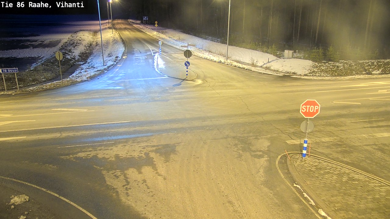 Kelikamerat Kuva Tie 86 Raahe, Vihanti, Raahe, Pohjois-Pohjanmaa