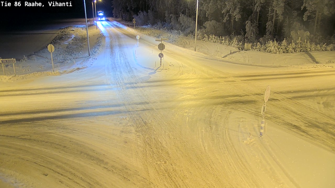 Kelikamerat Kuva Tie 86 Raahe, Vihanti, Raahe, Pohjois-Pohjanmaa