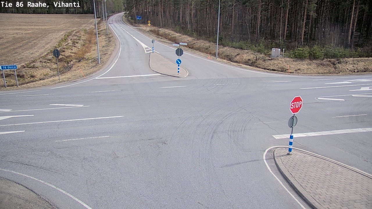 Kelikamerat Kuva Tie 86 Raahe, Vihanti, Raahe, Pohjois-Pohjanmaa