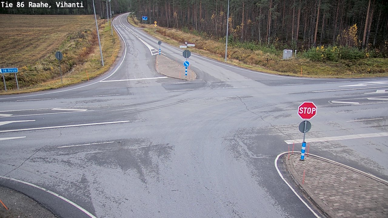 Kelikamerat Kuva Tie 86 Raahe, Vihanti, Raahe, Pohjois-Pohjanmaa