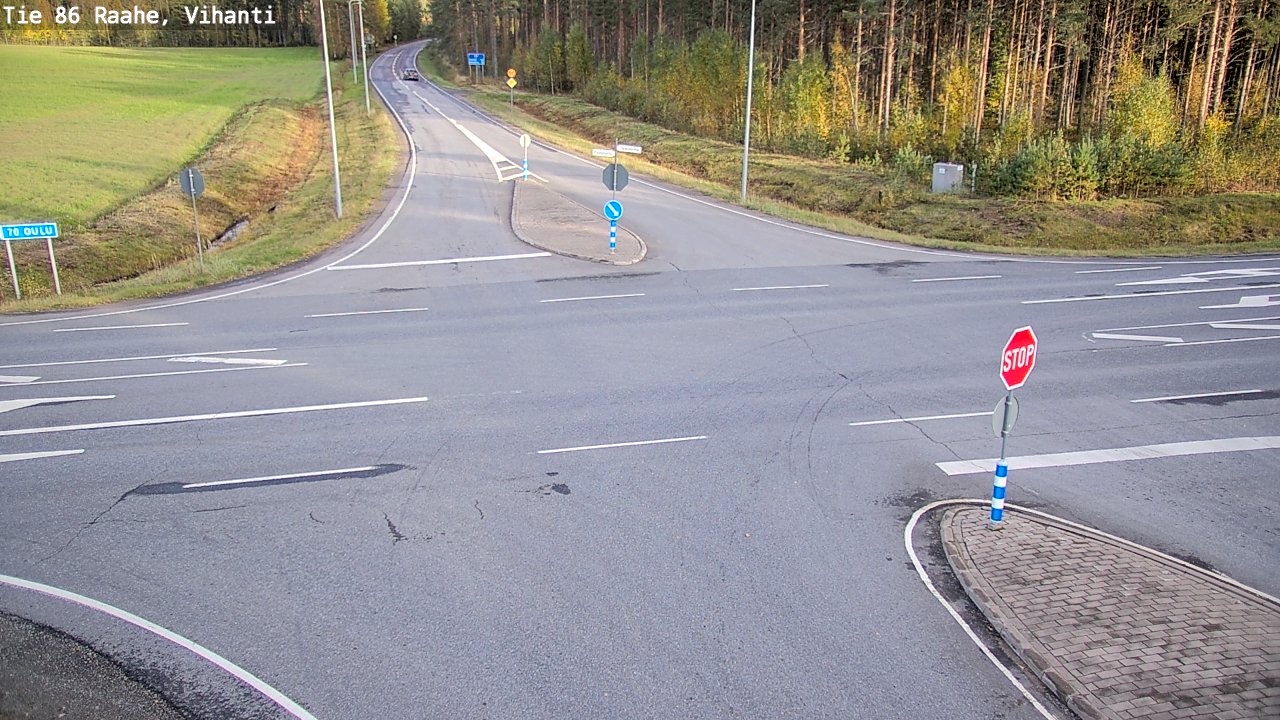 Kelikamerat Kuva Tie 86 Raahe, Vihanti, Raahe, Pohjois-Pohjanmaa