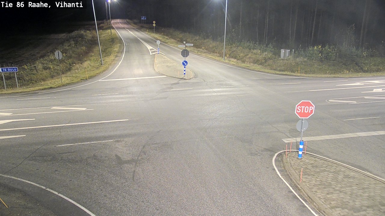 Kelikamerat Kuva Tie 86 Raahe, Vihanti, Raahe, Pohjois-Pohjanmaa