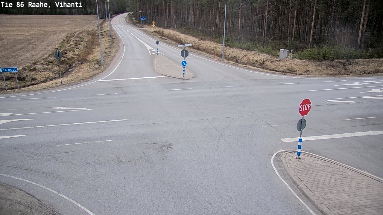 Kelikamerat Kuva Tie 86 Raahe, Vihanti, Raahe, Pohjois-Pohjanmaa