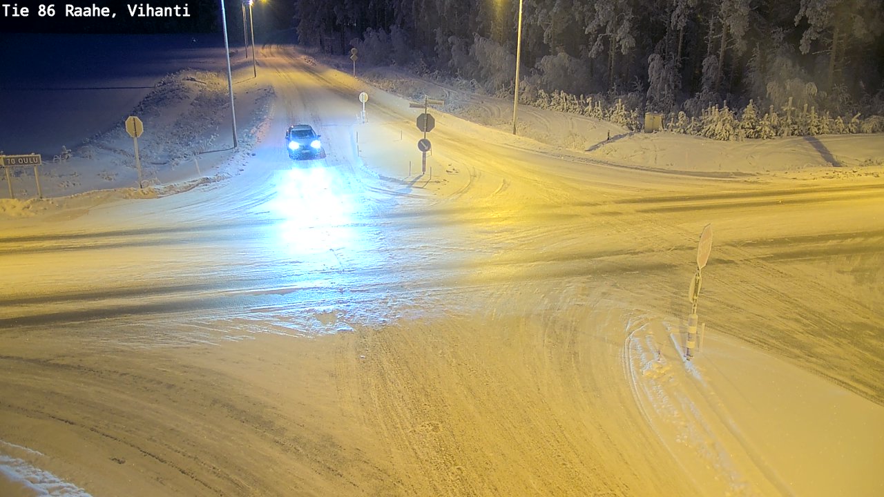 Kelikamerat Kuva Tie 86 Raahe, Vihanti, Raahe, Pohjois-Pohjanmaa