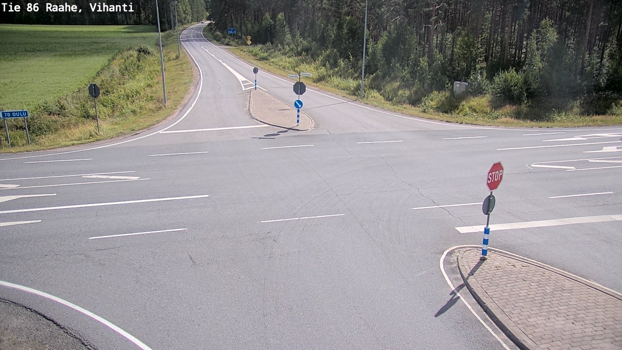 Kelikamerat Kuva Tie 86 Raahe, Vihanti, Raahe, Pohjois-Pohjanmaa